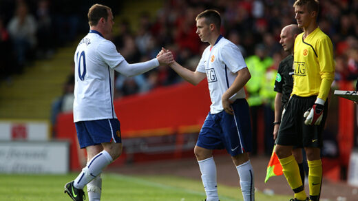 Sam Hewson Wayne Rooney Manchester United 2008