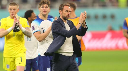 England head coach Gareth Southgate