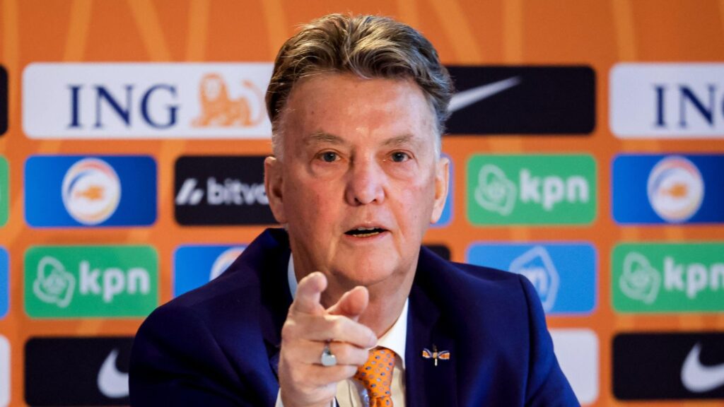 Netherlands boss Louis van Gaal