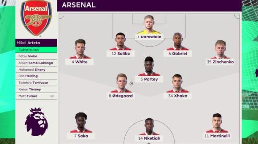 0 Arsenal XI