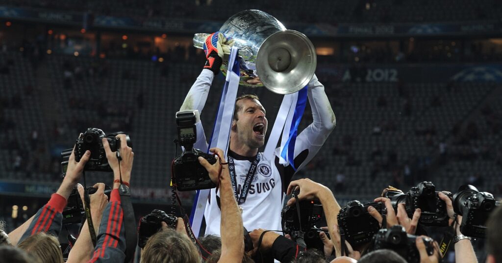 Chelsea Petr Cech Champions League 2012