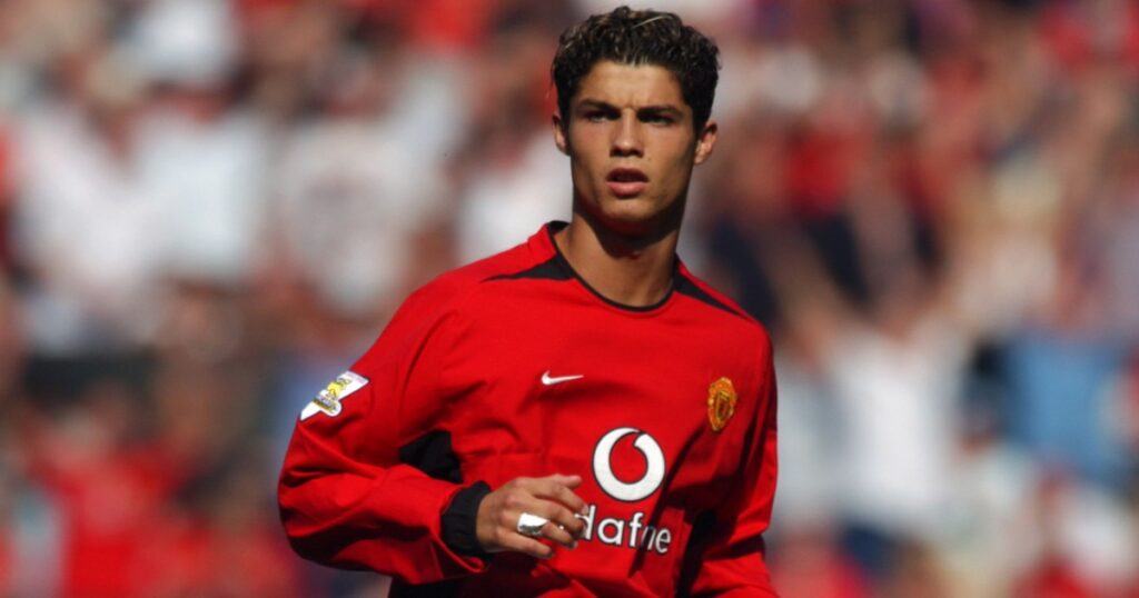 Cristiano Ronaldo Manchester United Bolton 2003