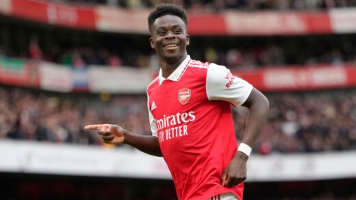 Bukayo Saka Arsenal 1