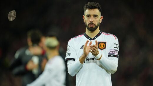 Manchester United midfielder and melt Bruno Fernandes