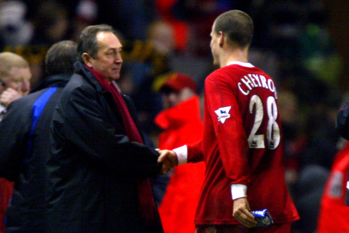 Bruno Cheyrou Gerard Houllier Liverpool