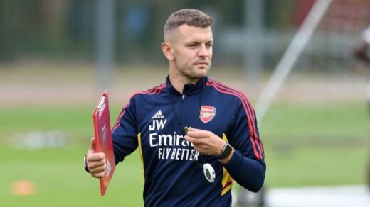 Jack Wilshere Arsenal Coach U18s