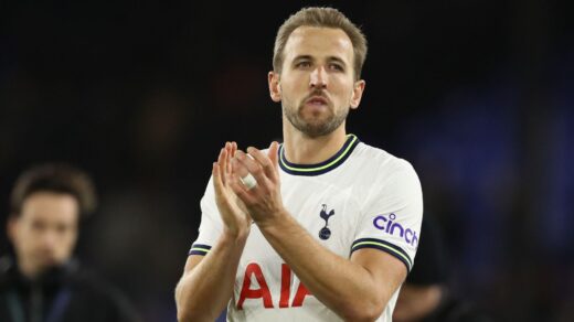 Tottenham striker Kane